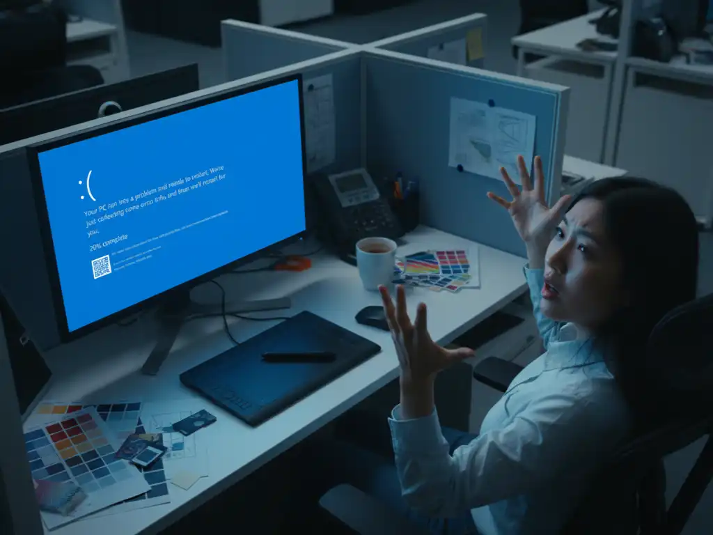 System Crashes & Error Messages - IT Support Services