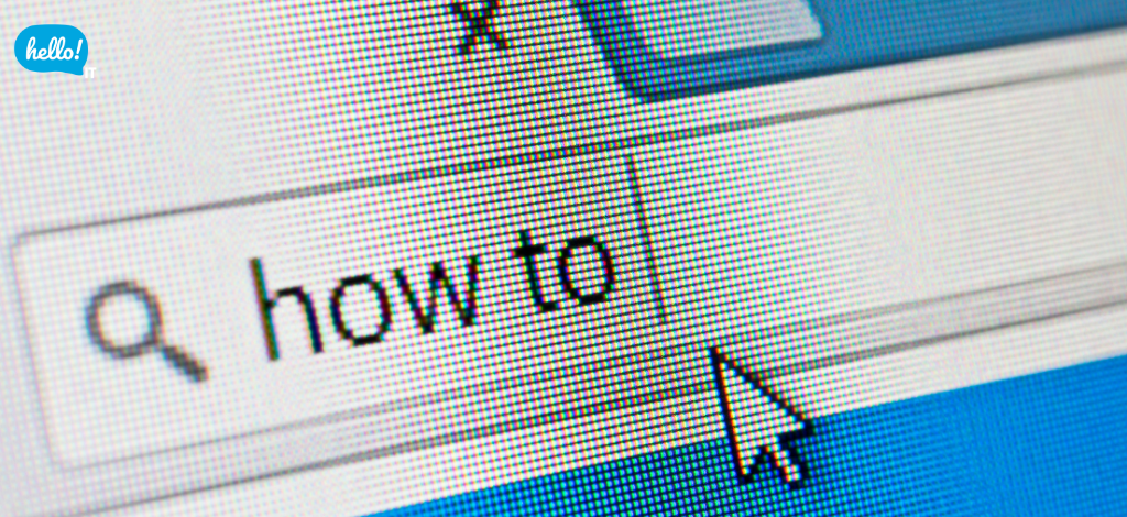 Step-by-step guide to submit a helpdesk ticket with HelloIT
